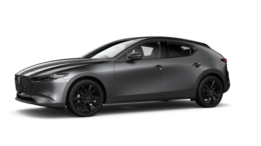mazda 3 hb machine grey abu abu