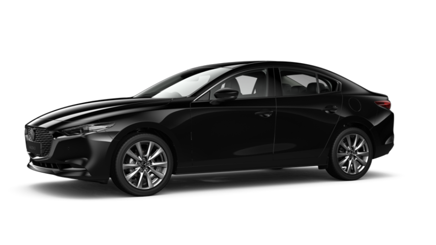 sedan mazda 3 jet black hitam